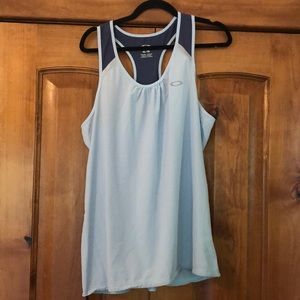 Oakley Workout Light Blue Workout tank